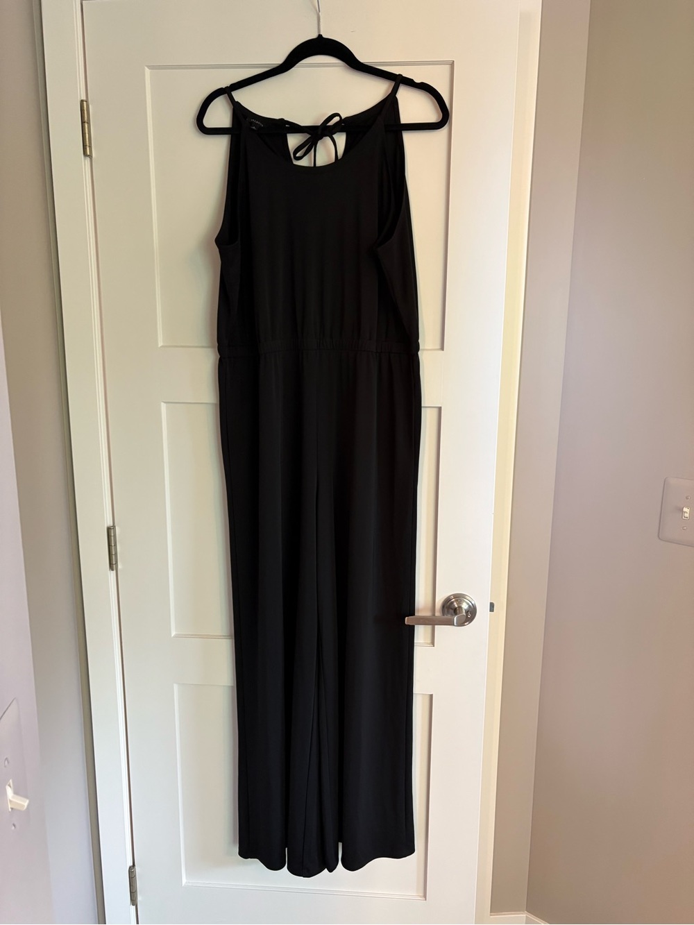 Talbots Black Sleeveless Jumpsuit With Pockets - Size XL - Picture 2 of 12